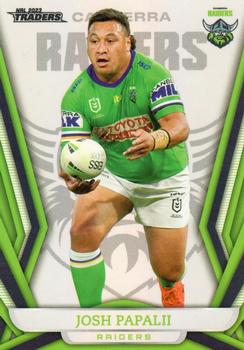 2023 NRL Traders Titanium - Pearl Special #PS014 Josh Papalii Front